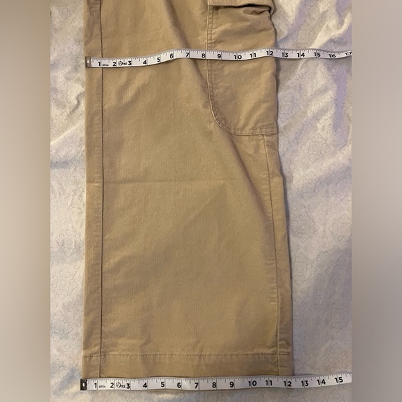 #1 - Women’s Time and Tru Wide Leg Corduroy Cargo Pants - 30” Inseam - Picture 6 of 6